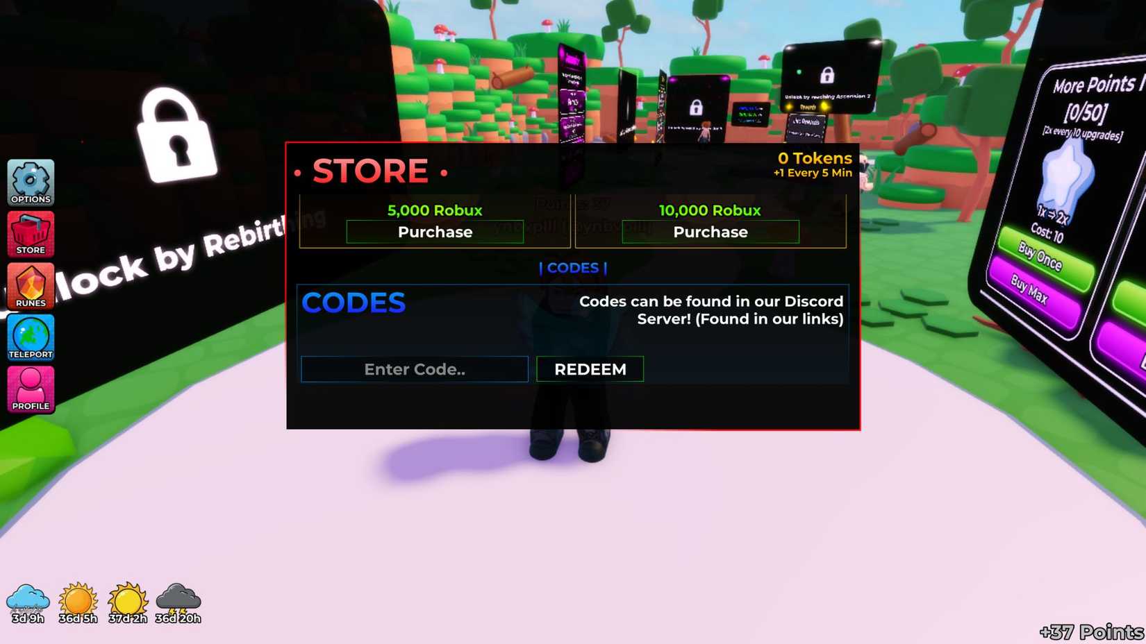 Cod Numbers Ascension Roblox Ascension Incremental Codes
