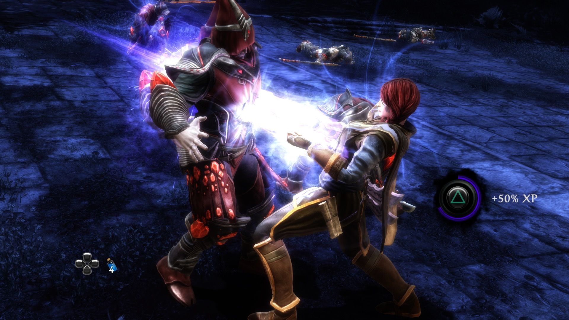 Assassinating an enemy in Kingdoms of Amalur Reckoning (2012)