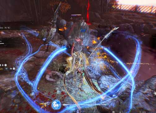 Menyerang musuh dalam bentuk Living Artifact di Nioh 3 PS5