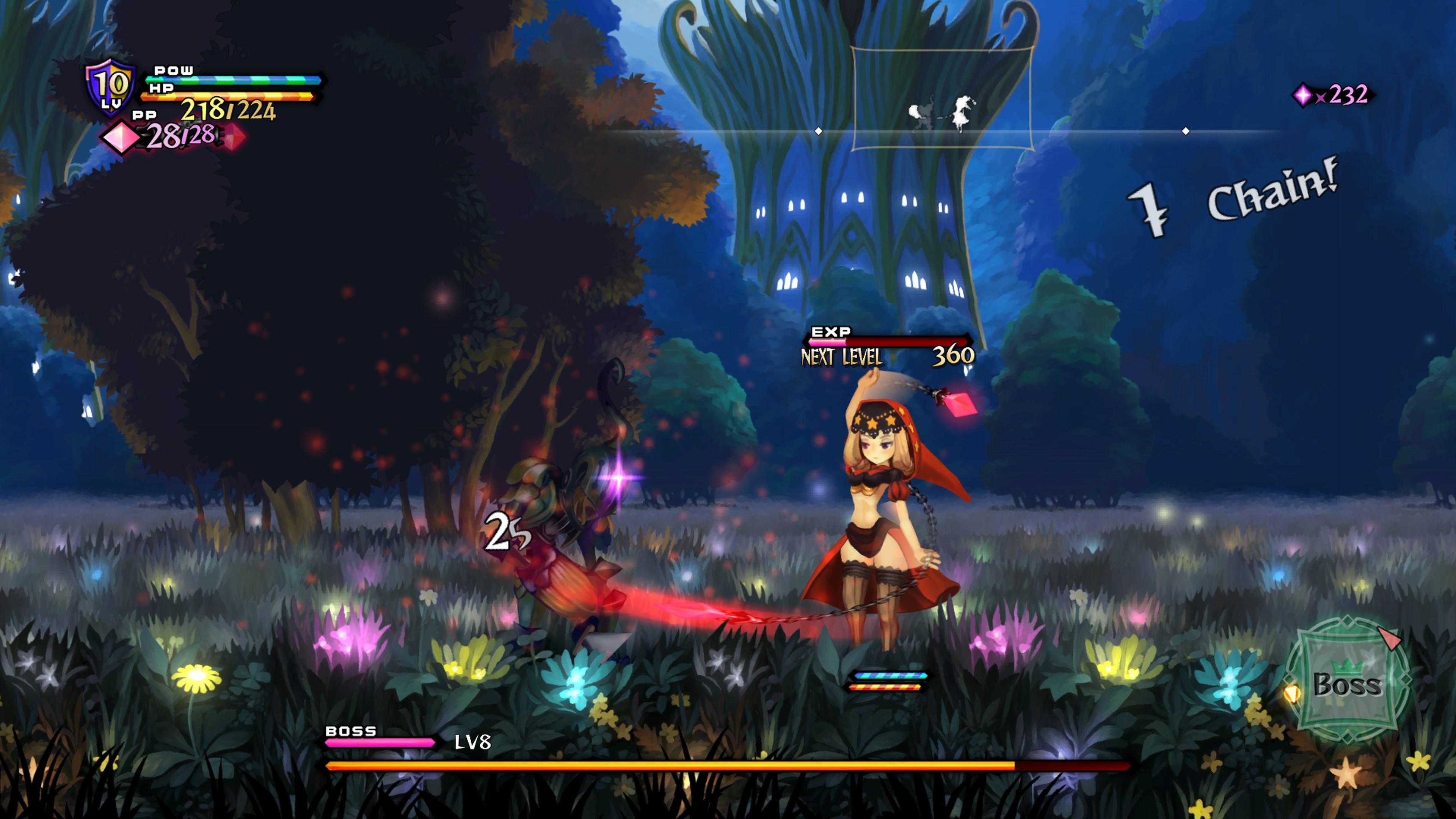 Attacking enemies as Velvet in Odin Sphere Leifthrasir (2016)
