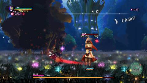 Attacking enemies as Velvet in Odin Sphere Leifthrasir (2016)