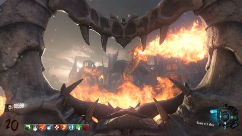 avoiding the dragon fire