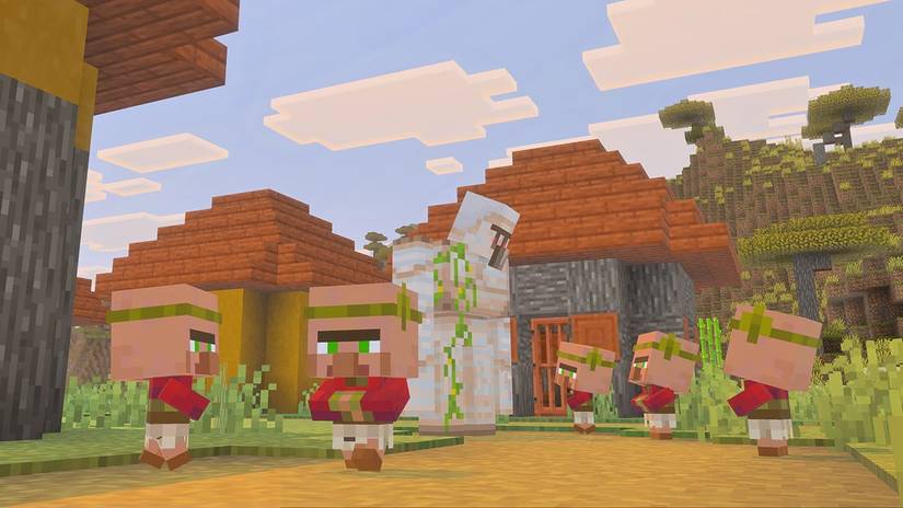 Baby Villager Minecraft