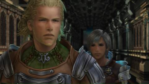 Basch and Reks in Final Fantasy 12 (HD)