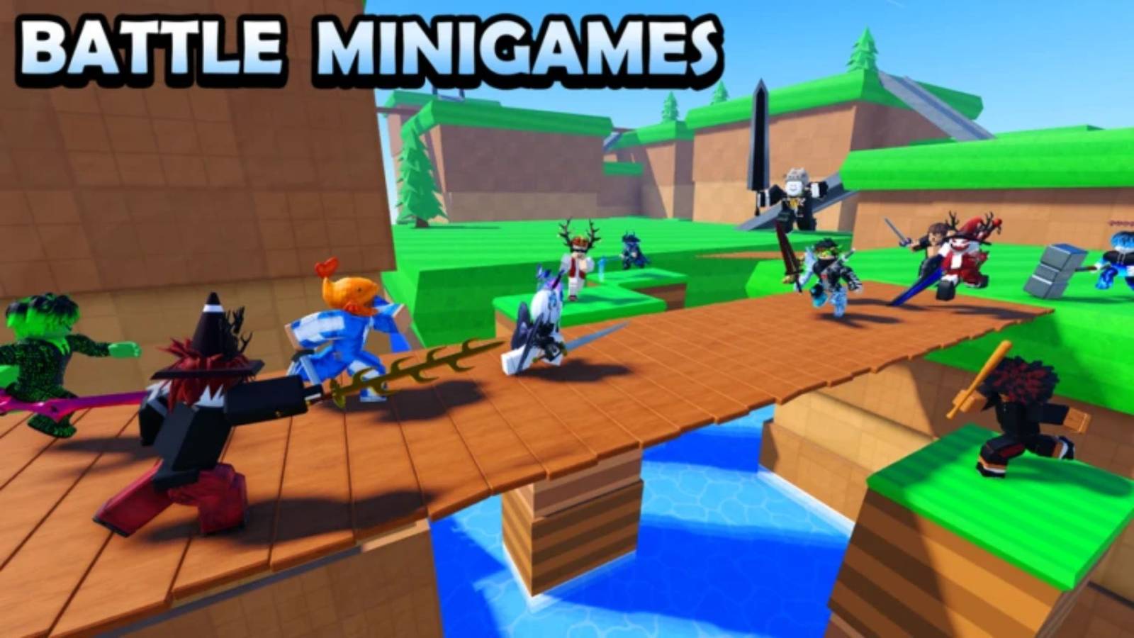 Battle Minigames characters