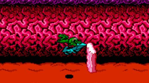 Battletoads - The infamous Turbo Tunnel level