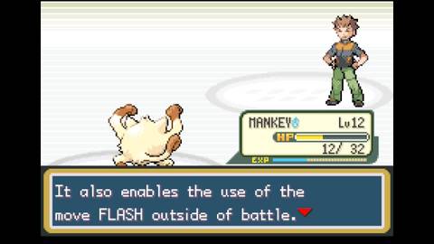 Beating Brock in Pokemon FireRed & LeafGreen