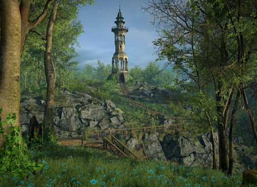 Eastshade Game Danau Tenang