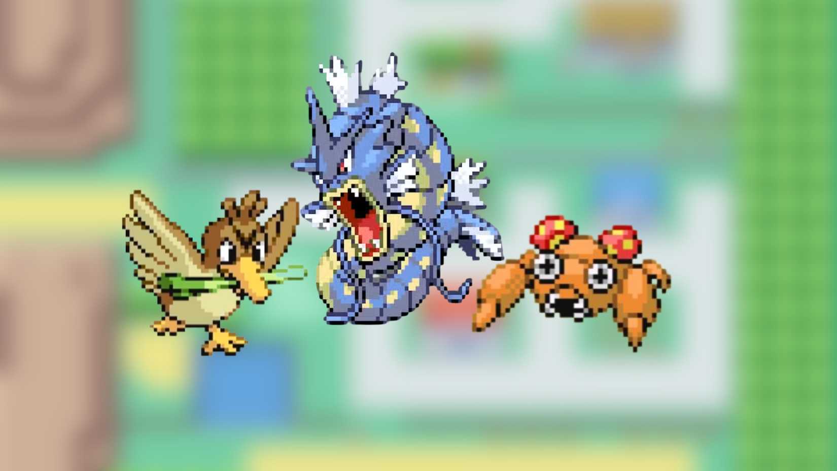 The best HM slave combination of Pokemon Firered and Leafgreen