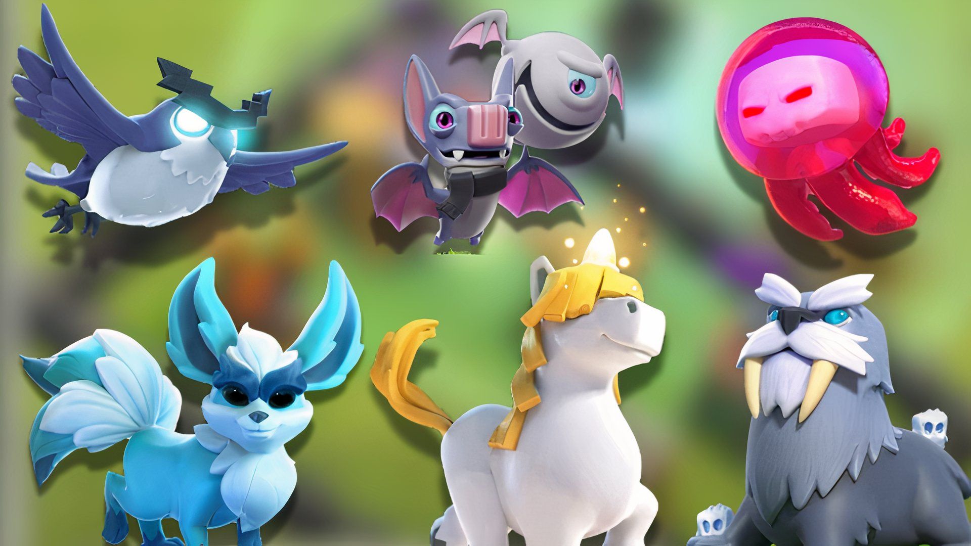 best pets for clash of clans heroes 