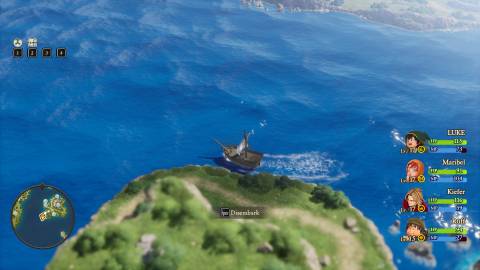 Boat unlocked in Dragon Quest 7 Reimagined