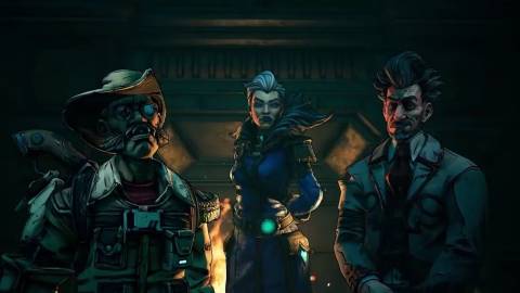 Borderlands 3 Hammerlock, Aurelia, and Wainwright Jakobs