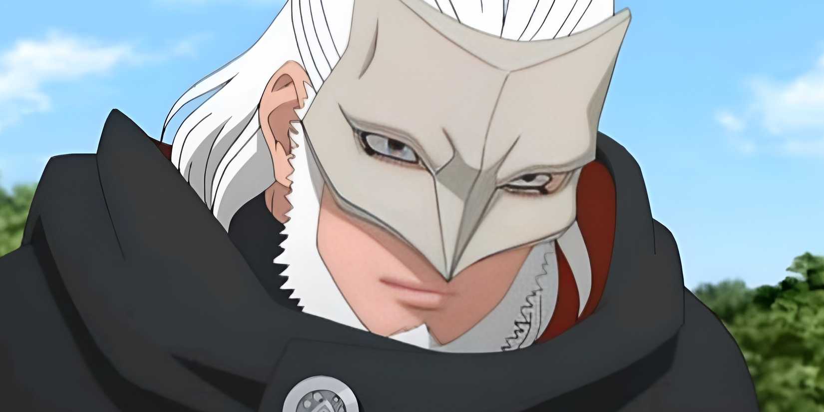 kashin koji with a mask on