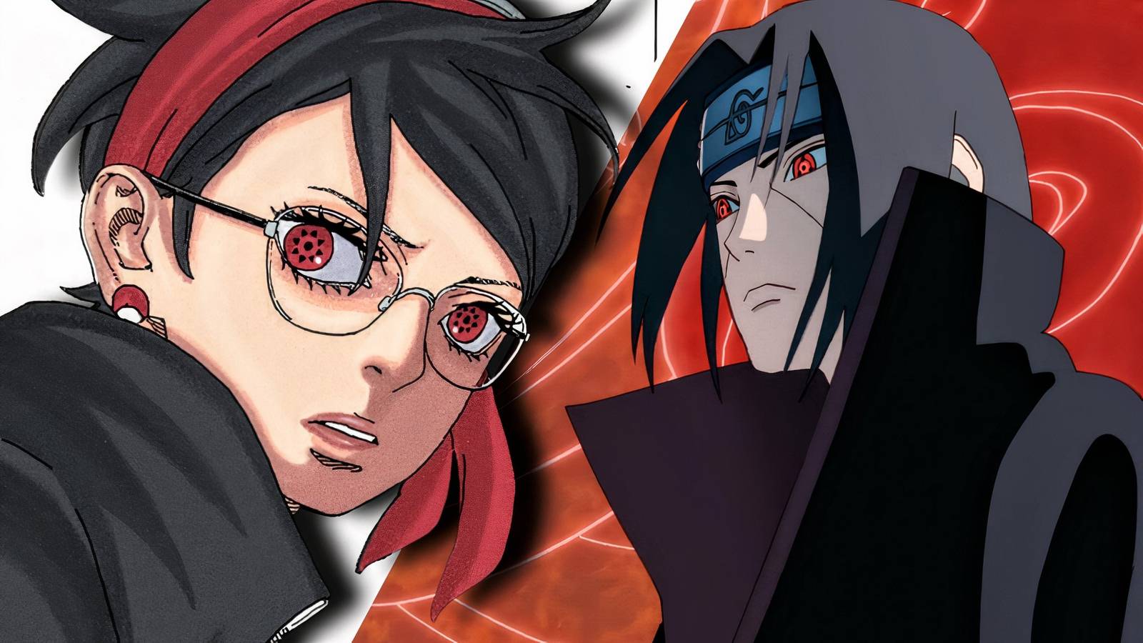 Boruto Sarada Itachi Uchiha Surpass