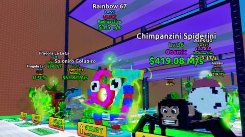 brainrots in roblox escape tsunami for brainrots