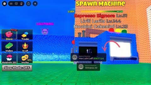 brainrots recipes roblox escape tsunami for brainrots