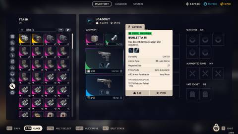 Burletta + Venator + Combat Mk. 3 (Flanking) Augment (2)