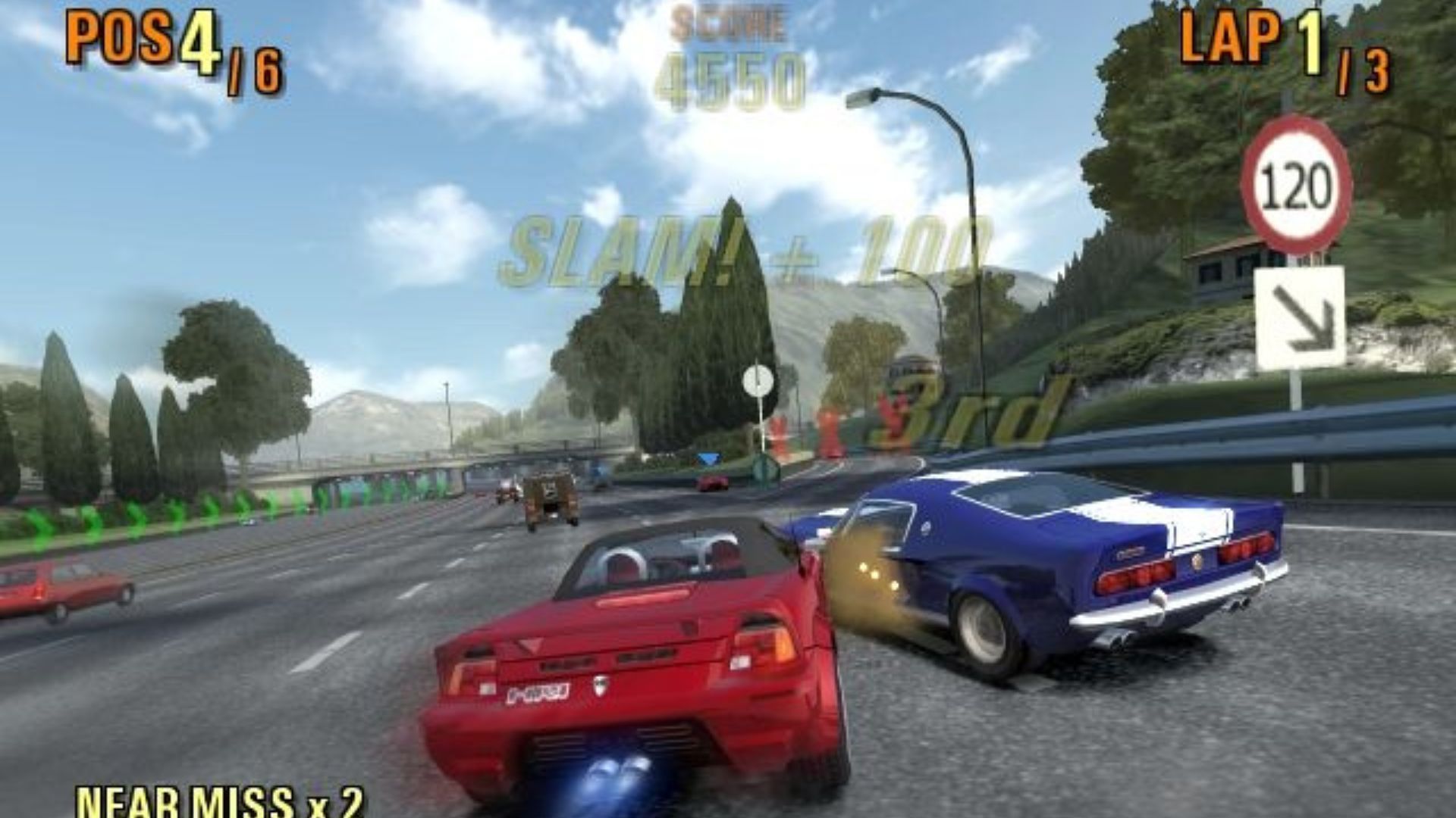 Burnout 3 Takedown gameplay 2.