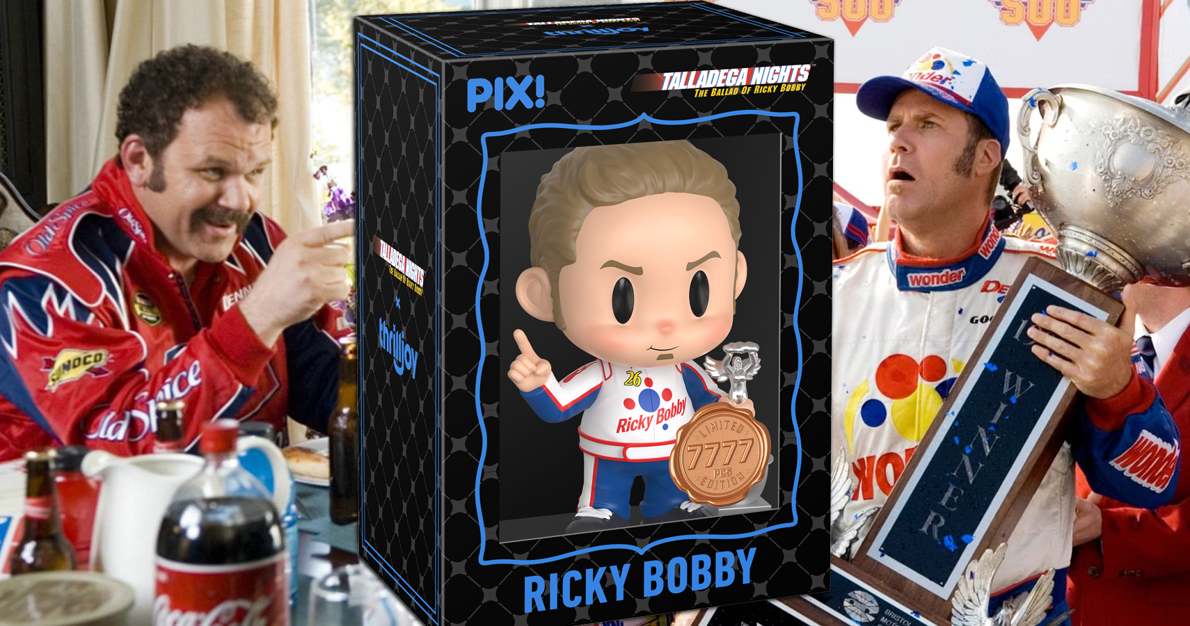 Cal and Ricky Bobby in Thrilljoy Pix