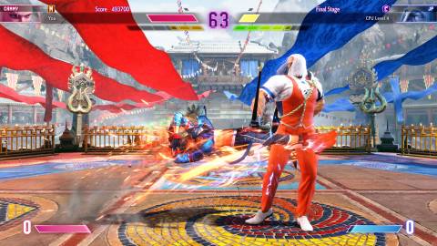 Cammy vs JP in Street Fighter 6 (2023)