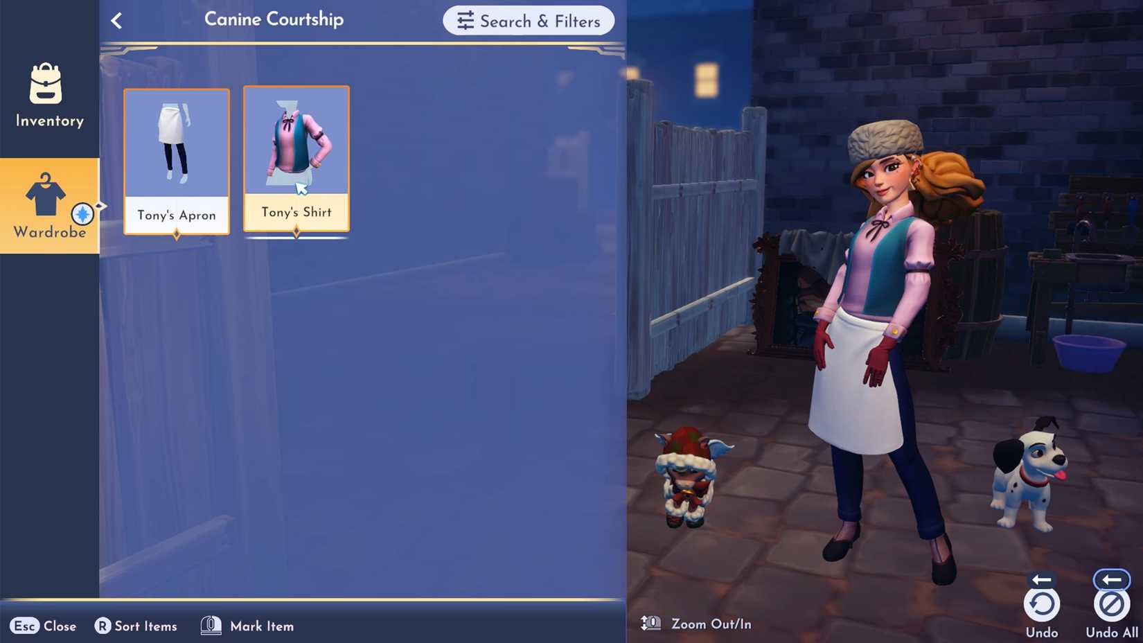 canine courtship 6 in ddv disney dreamlight valley