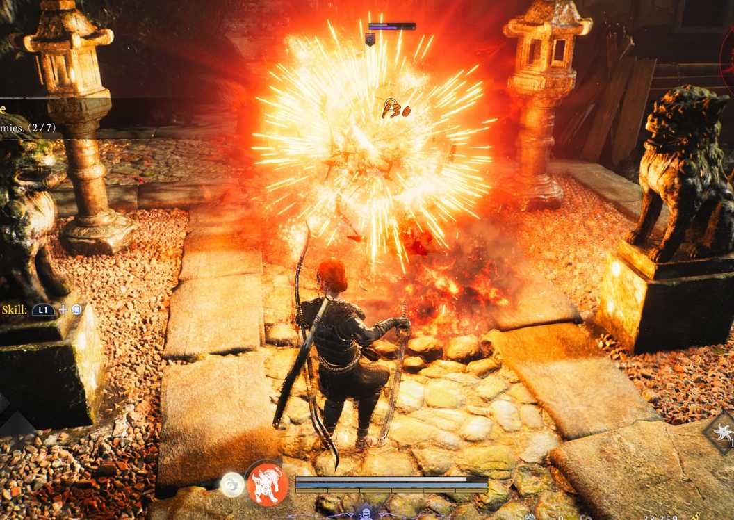 Mantra api pada musuh di Nioh 3 PS5