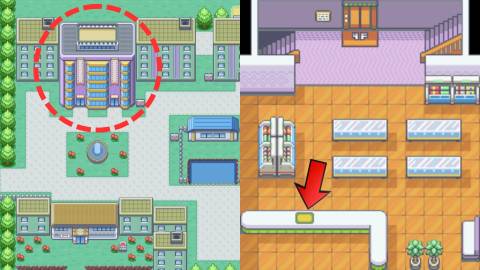 celadon department store pokemon firered leafgreen