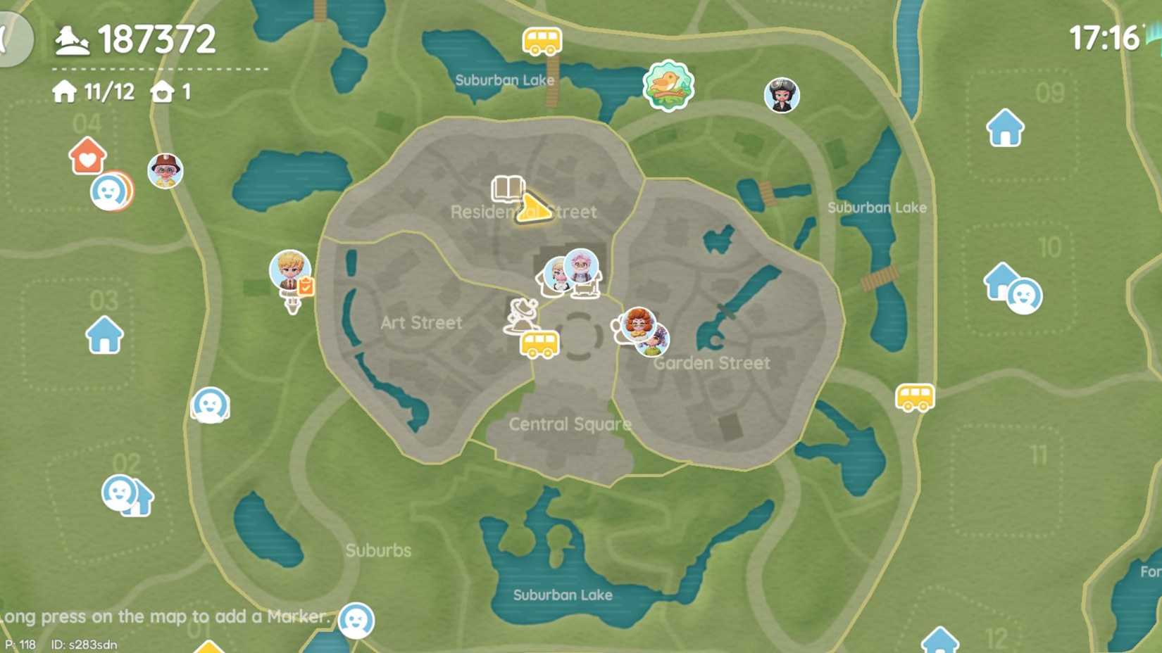 Central Square in Heartopia