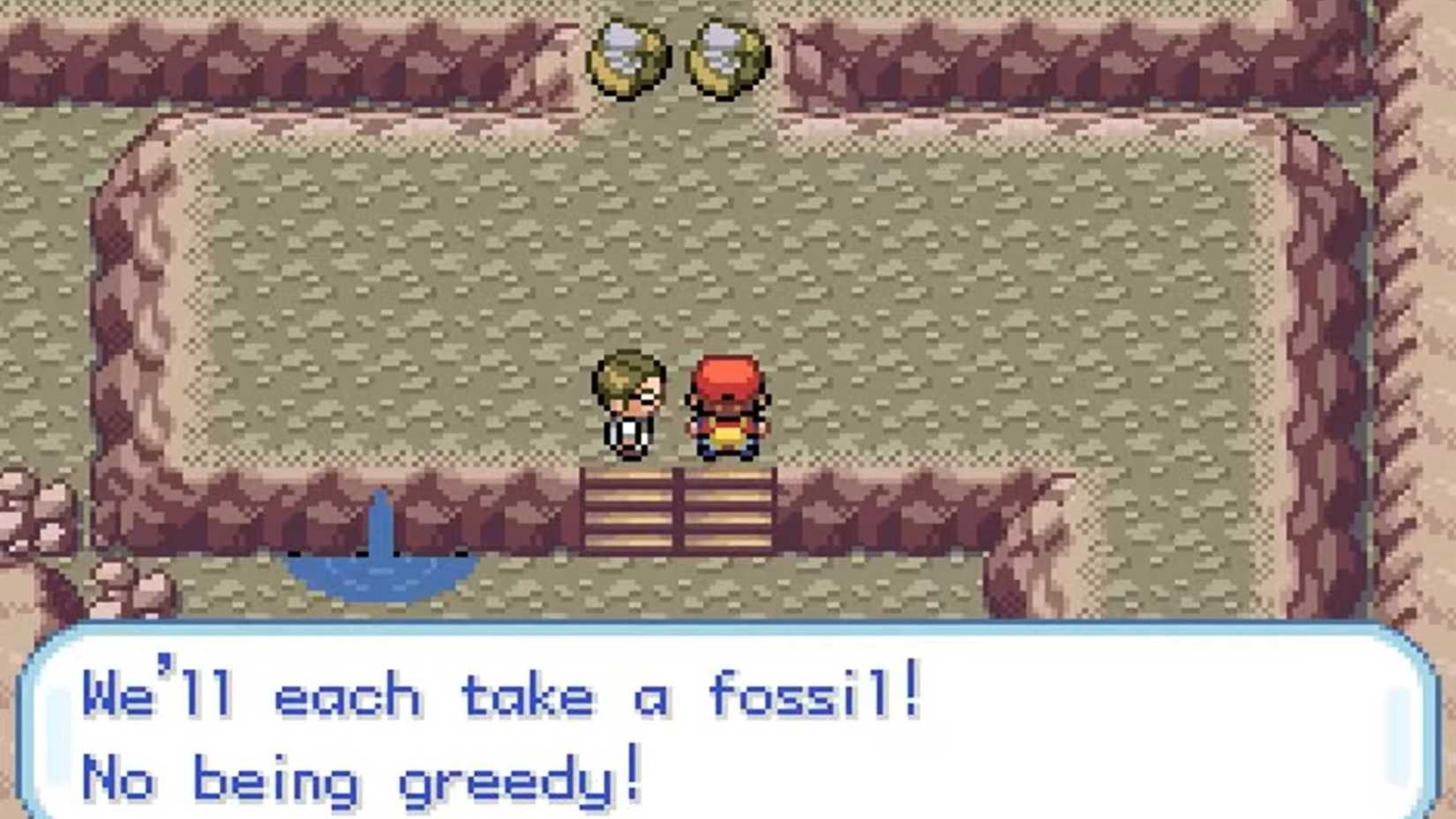 choosing dome or helix in mt moon firered leafgreen pokemon