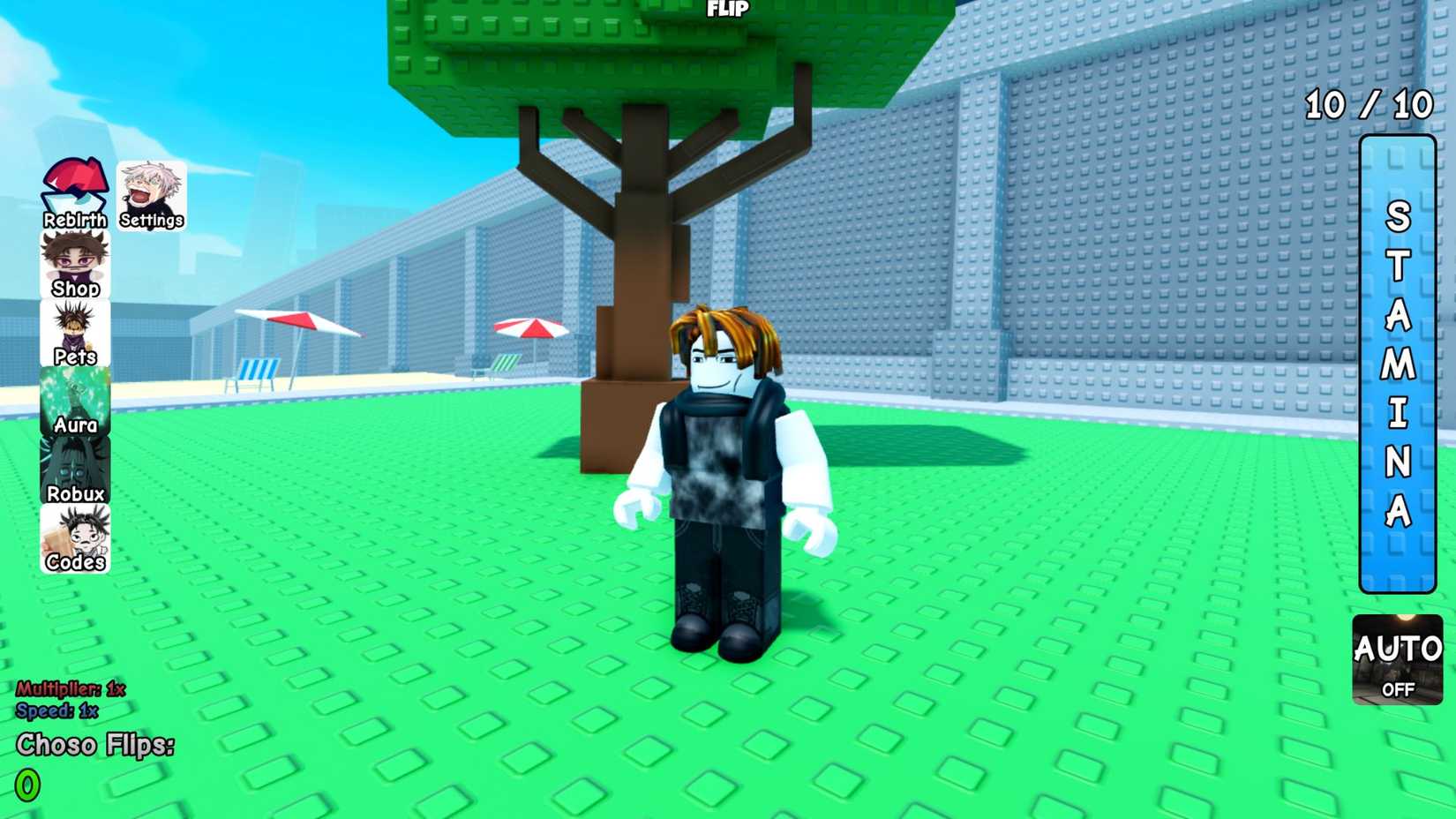 Choso Flipping Experience player