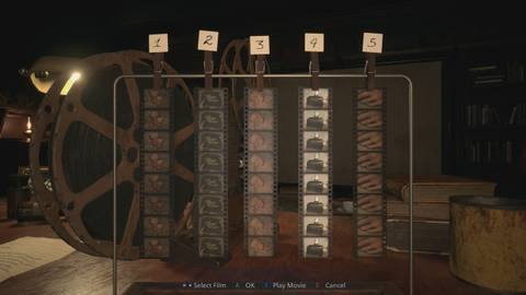 correct film reel order