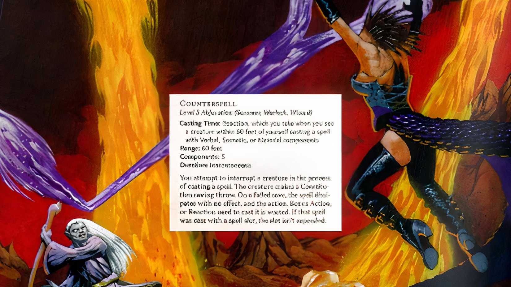 Counterspell from Dungeons and Dragons