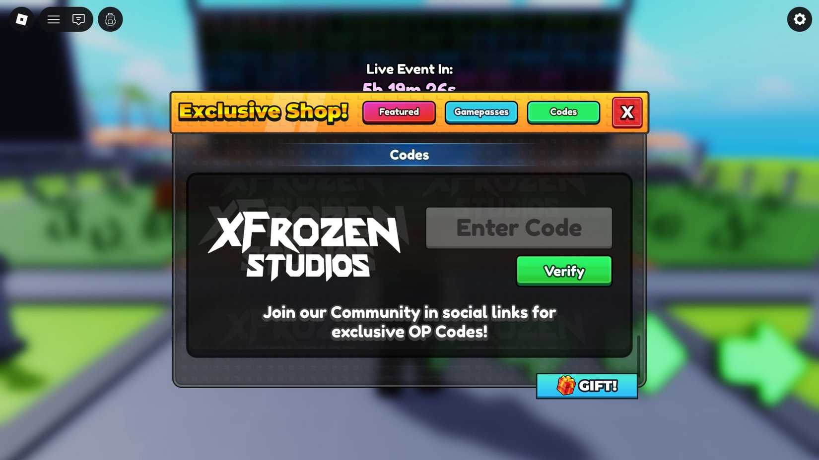 Craft A Baddie the codes tab