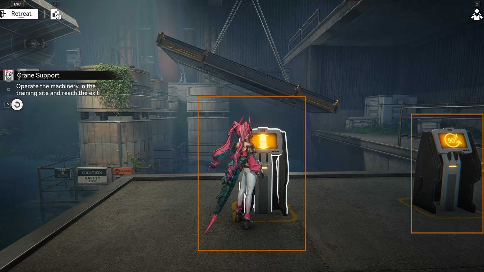 Crane Support puzzle 14 in Arknights Endfield