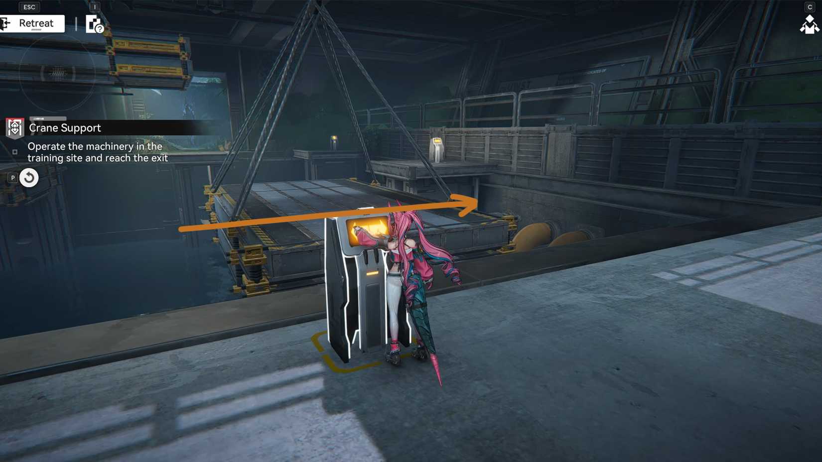 Crane Support puzzle 15 in Arknights Endfield