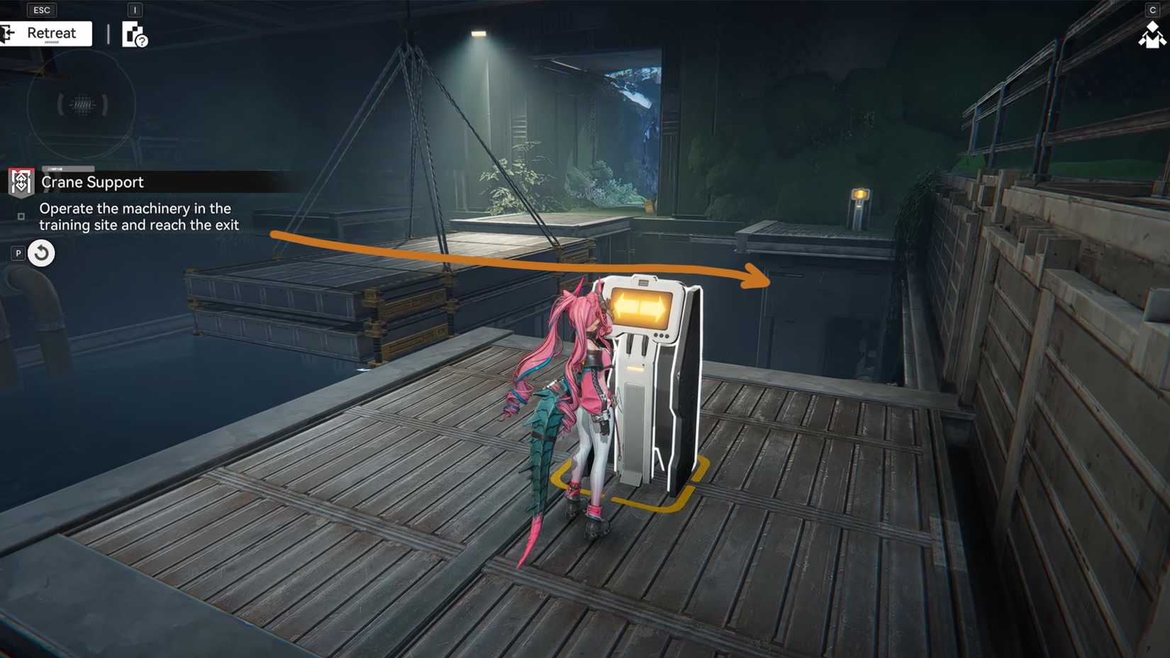 Crane Support puzzle 16 in Arknights Endfield