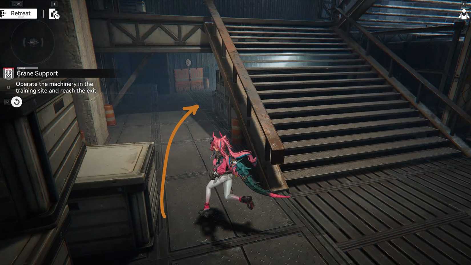 Crane Support puzzle 2 in Arknights Endfield