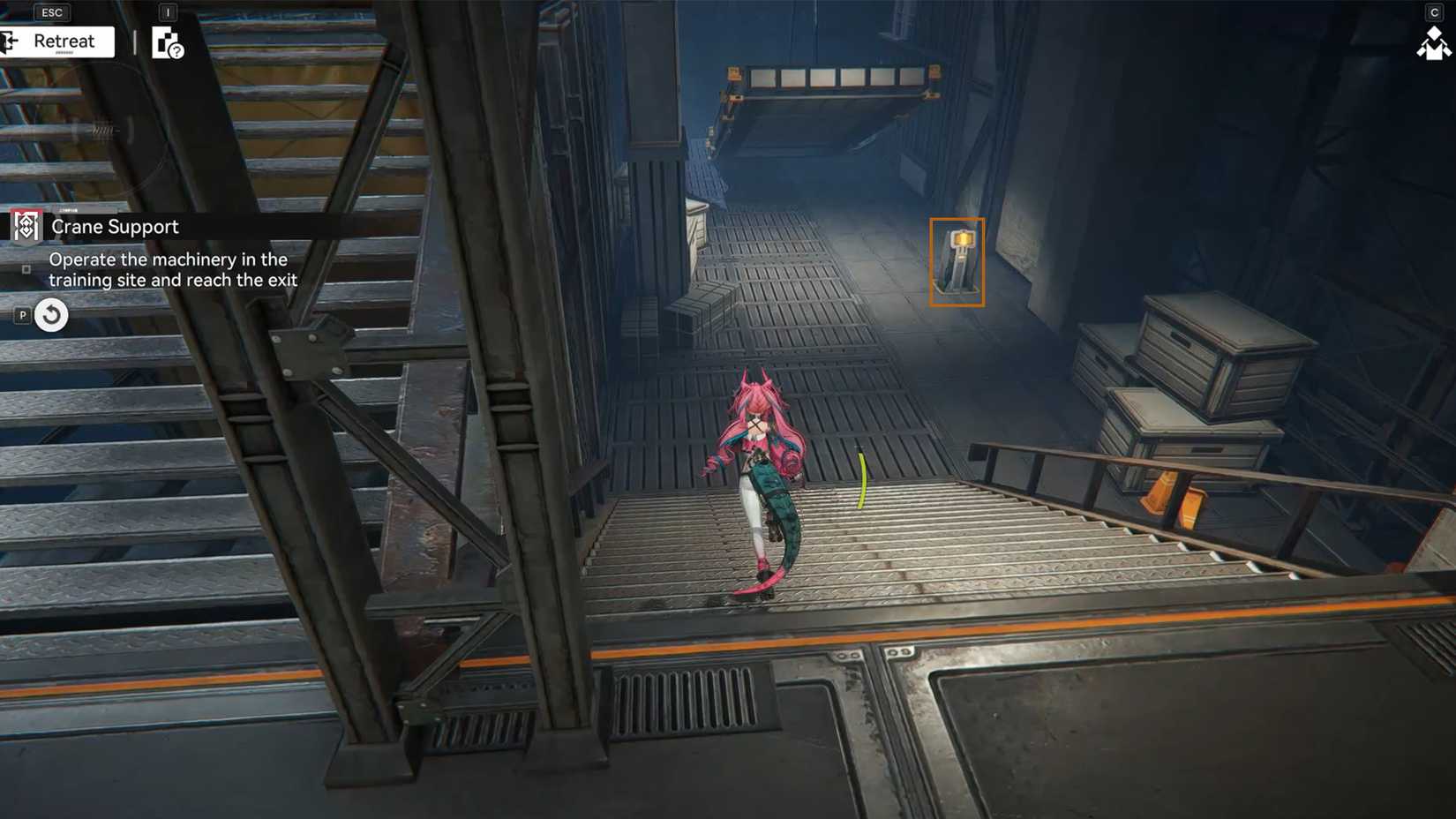 Crane Support puzzle 3 in Arknights Endfield