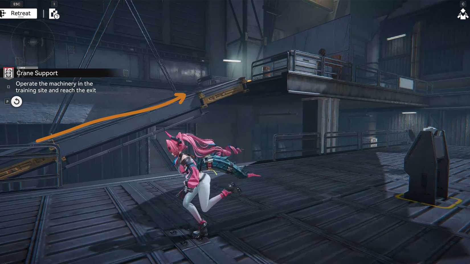 Crane Support puzzle 4 in Arknights Endfield