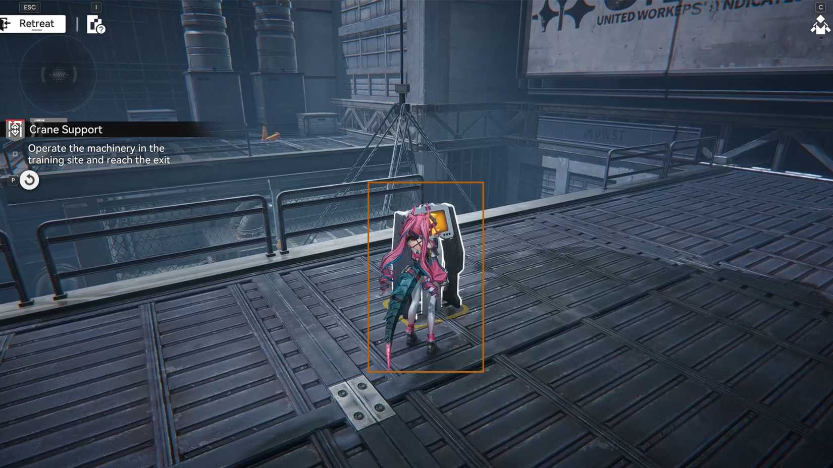 Crane Support puzzle 5 in Arknights Endfield