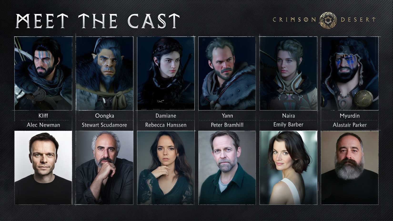 Crimson Desert Meet the cast