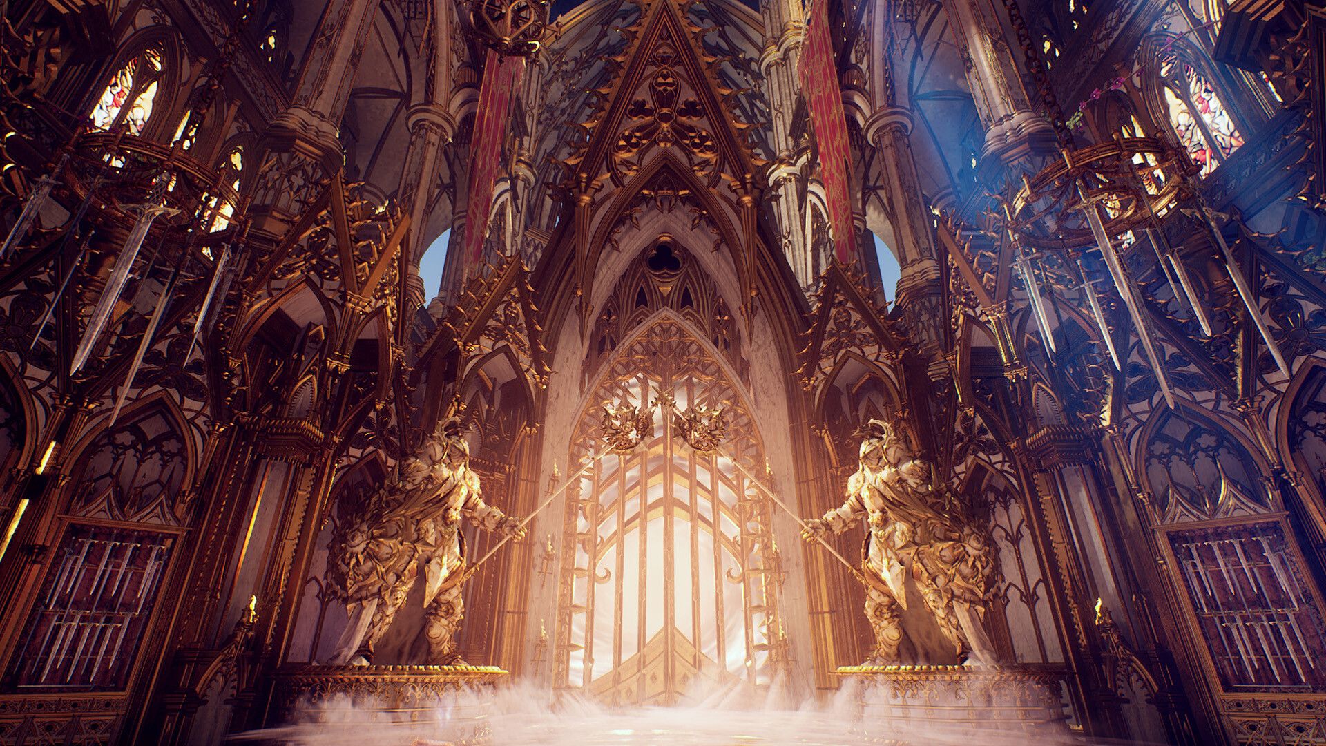 crimson moon game gothic setting