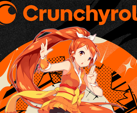 Crunchyroll Hime on the Crunchyroll banner