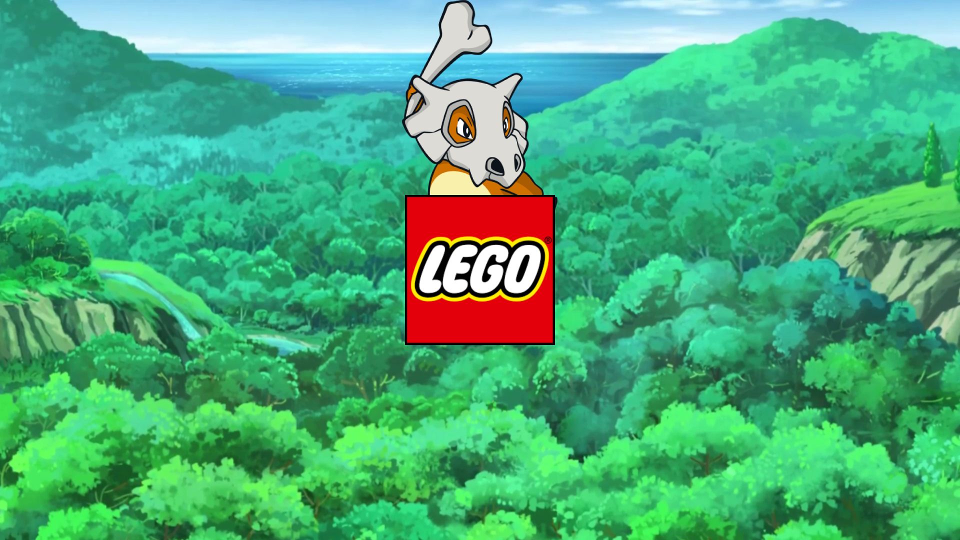cubone lego custom build