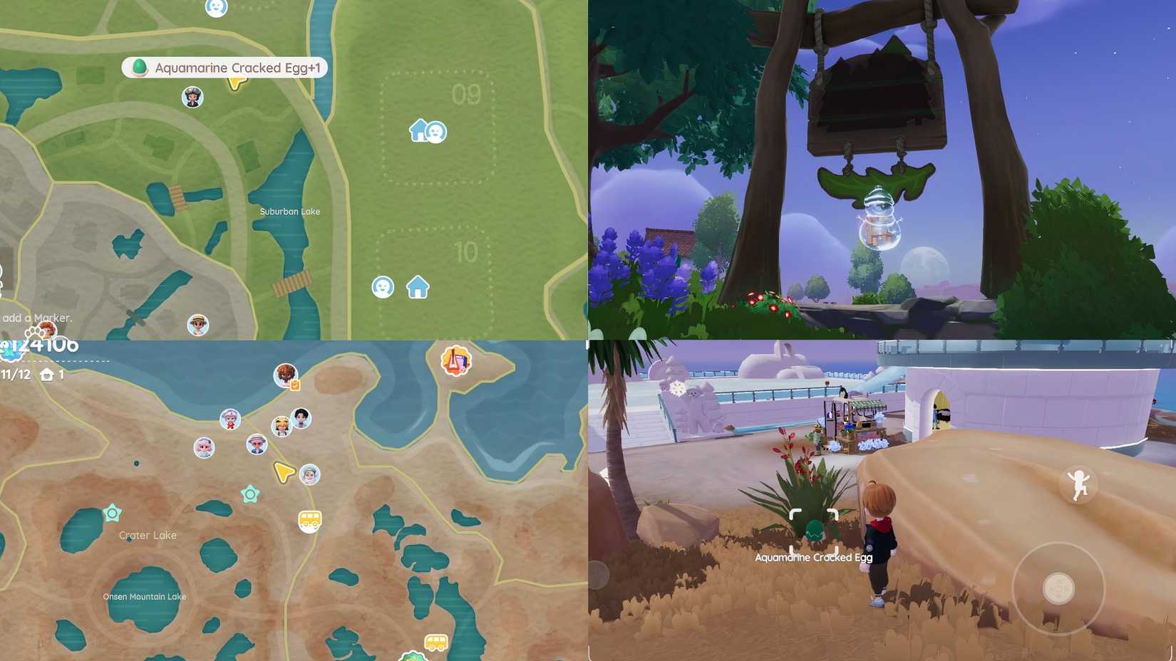 Day 12 (Aquamarine Cracked Egg) Heartopia