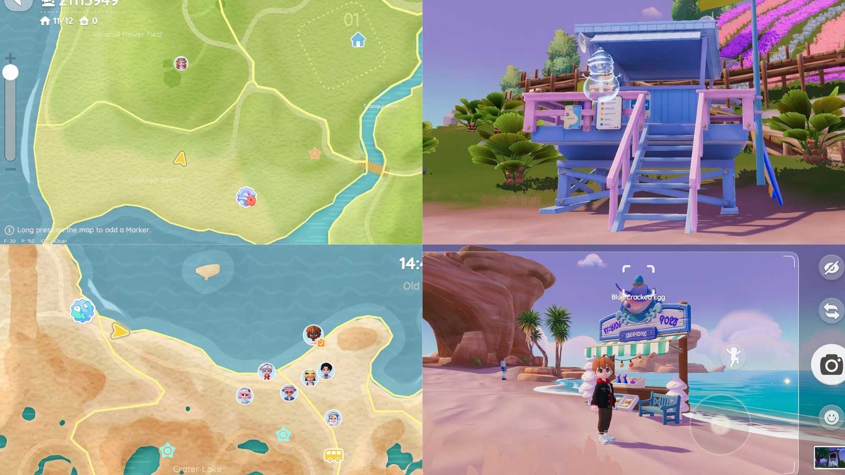 Day 13 (Blue Cracked Egg) Heartopia