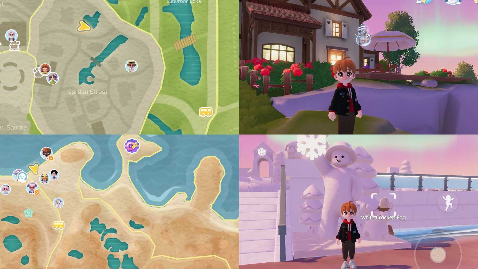 Day 2 Egg & Bubble Locations Heartopia