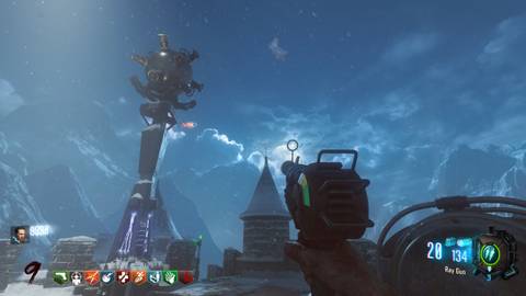 death ray destroys rocket