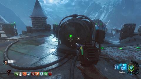 death ray green button