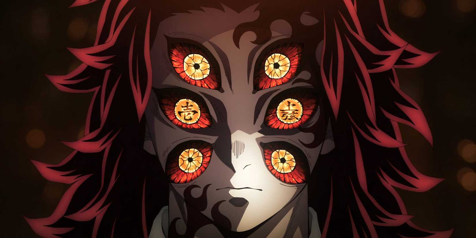 Kokushibo looks at the audience.